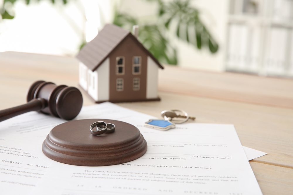 property during divorce